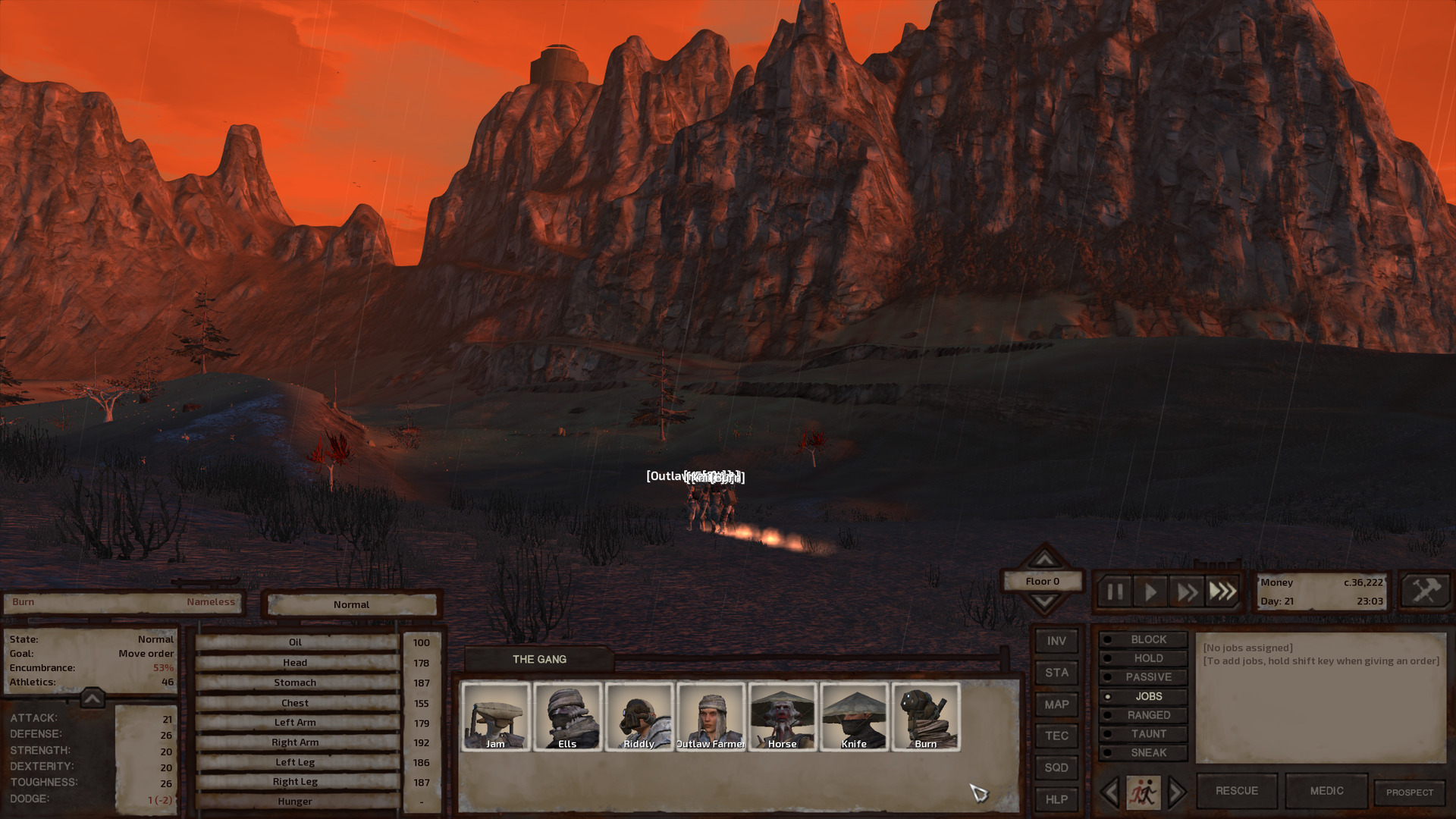 In the orange glow of the setting sun, the gang approaches a mountain range with a massive round building with a domed roof sitting among the peaks. It is not immediately obvious unless you know what you're looking for, but a long path with numerous switchbacks leads up the mountains.